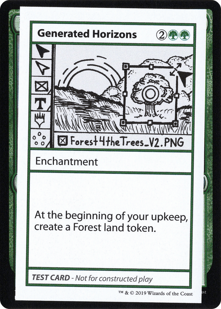 Generated Horizons (2021 Edition) [Mystery Booster Playtest Cards]