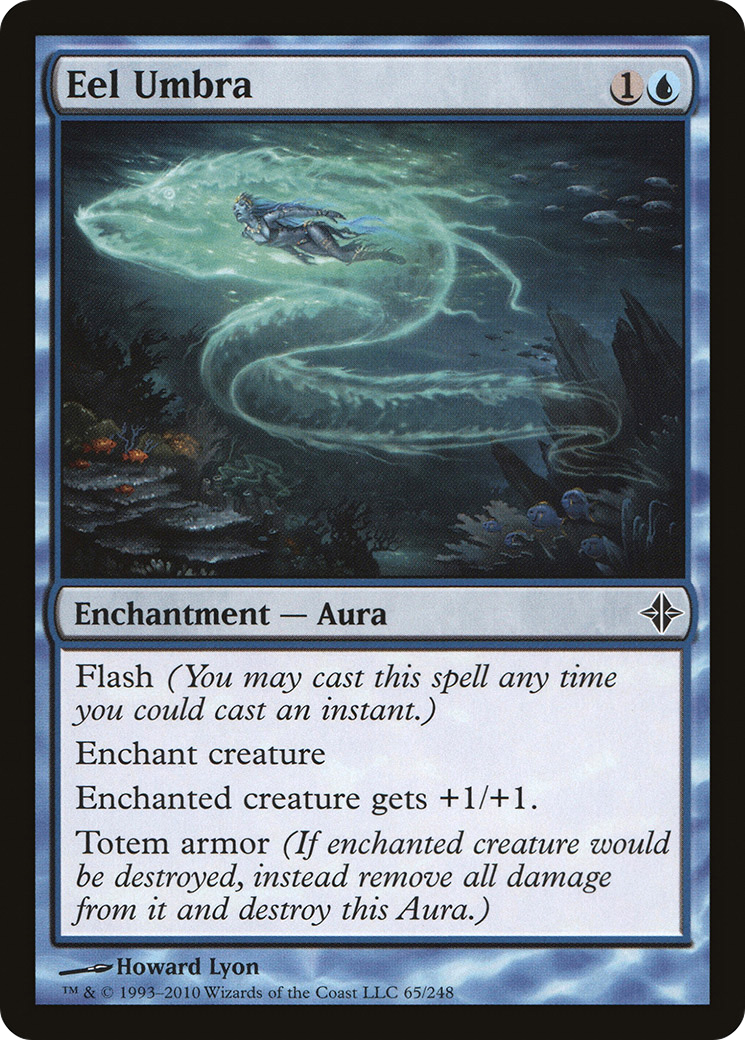 Eel Umbra [Rise of the Eldrazi] Foil