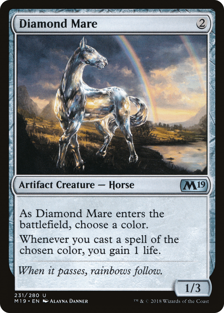 Diamond Mare [Core Set 2019] Foil