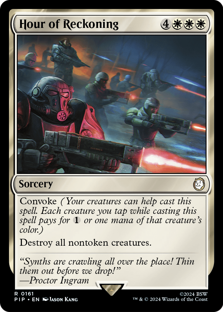 Hour of Reckoning [Fallout] Foil