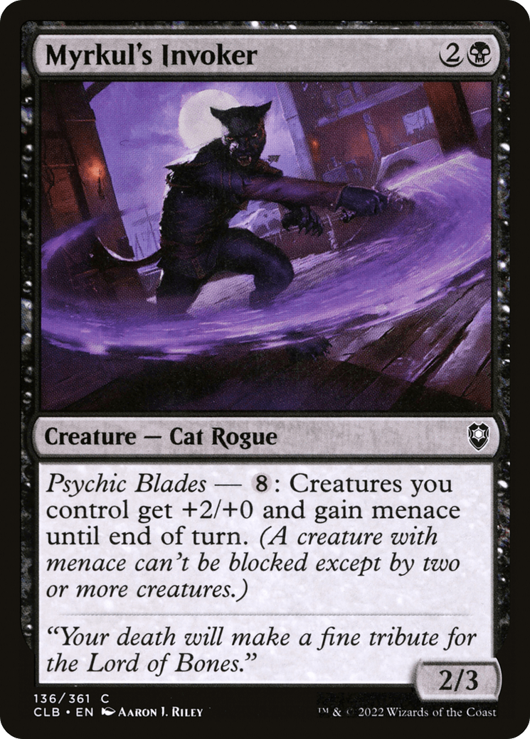 Myrkul's Invoker [Commander Legends: Battle for Baldur's Gate] Foil