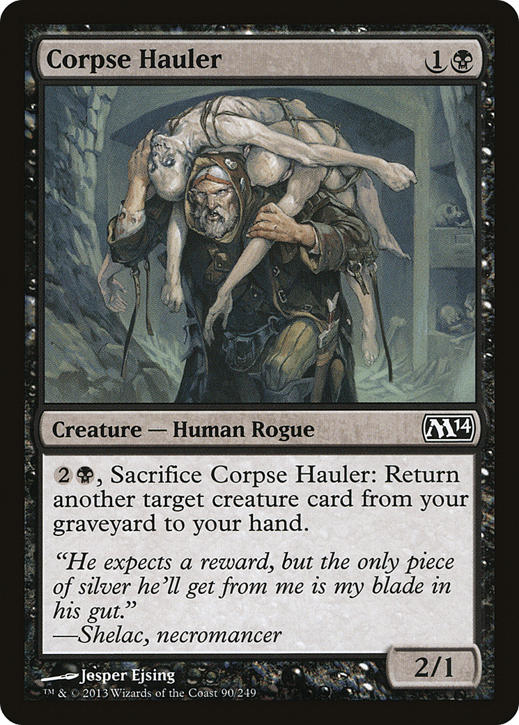 Corpse Hauler [Magic 2014] Foil