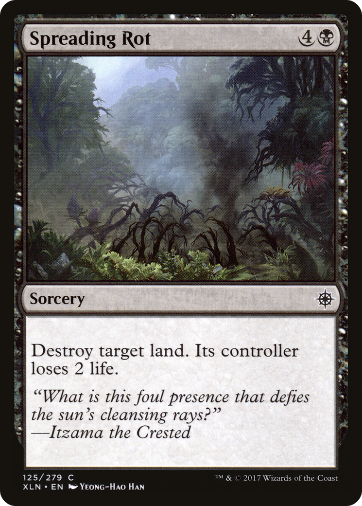 Spreading Rot [Ixalan] Foil