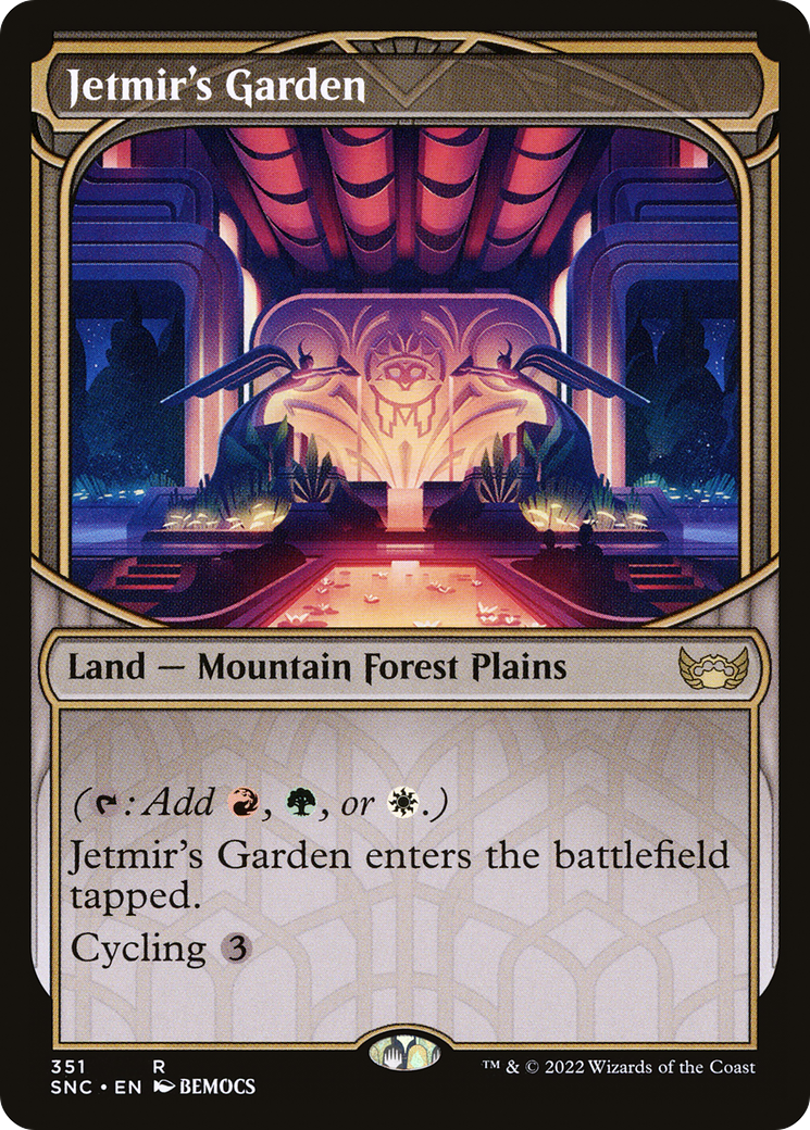 Jetmir's Garden (Showcase Skyscraper) [Streets of New Capenna] Foil