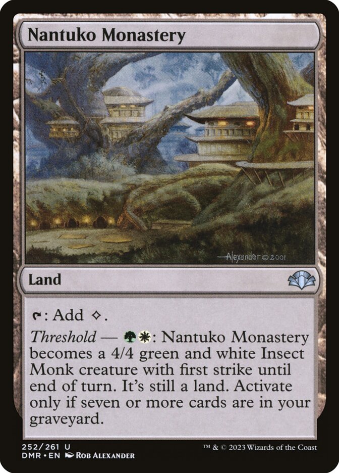 Nantuko Monastery 252/261 (Dominaria Remastered) 