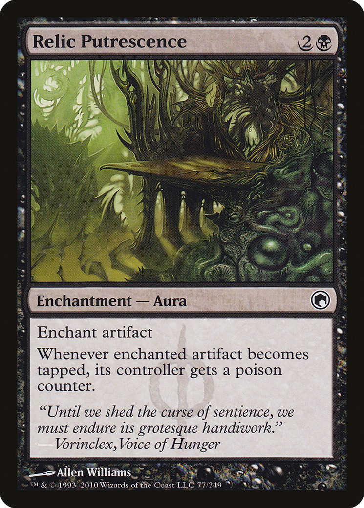 Relic Putrescence [Scars of Mirrodin] Foil