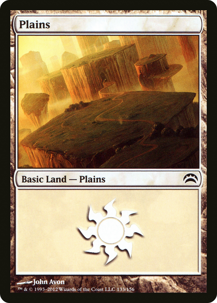 Plains (133) [Planechase 2012]  Foil