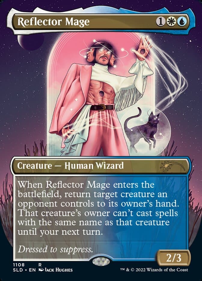 Reflector Mage (Borderless) [Secret Lair Drop Series] Foil