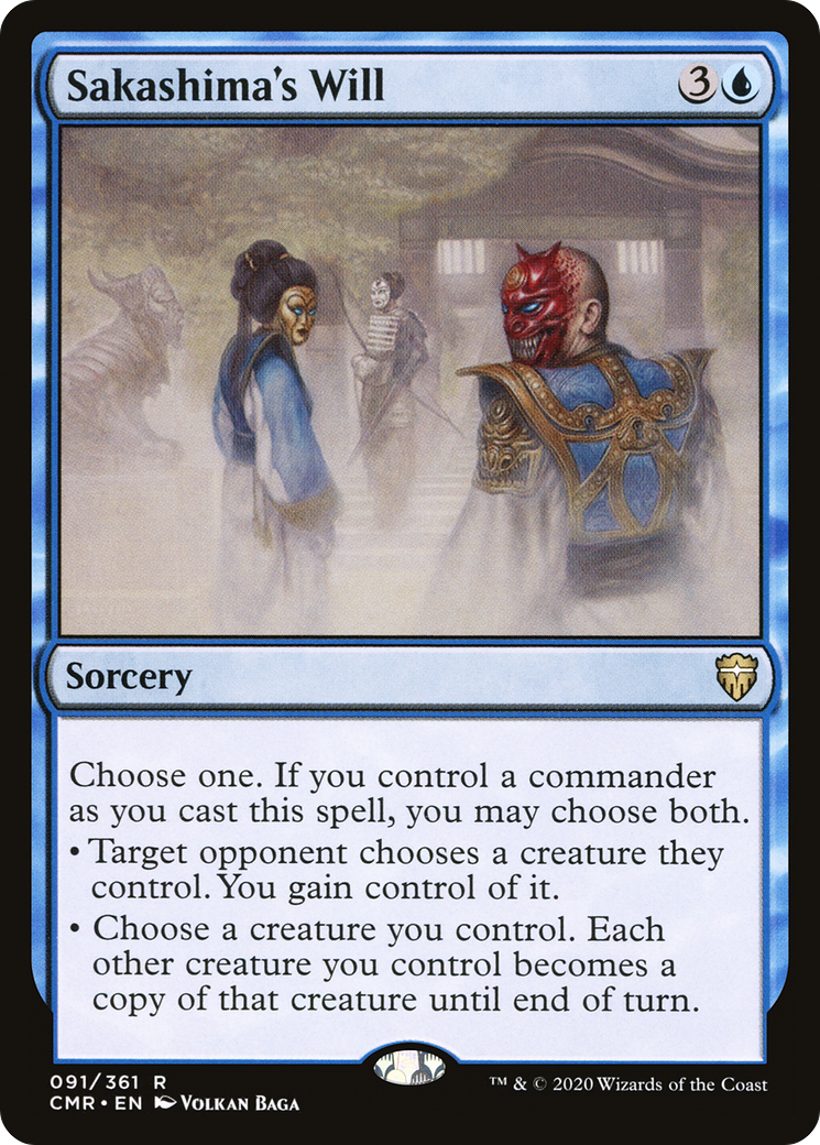 Sakashima's Will [Commander Legends] Foil