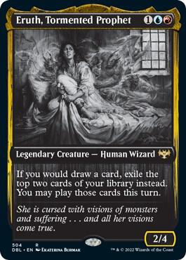 Eruth Tormented Prophet 504/534 (Innistrad: Double Feature)  - Foil