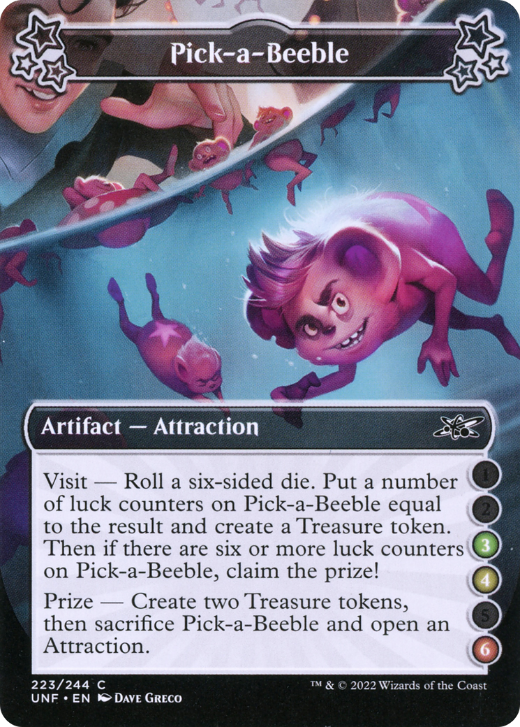 Pick-a-Beeble (3-4-6) [Unfinity] Foil