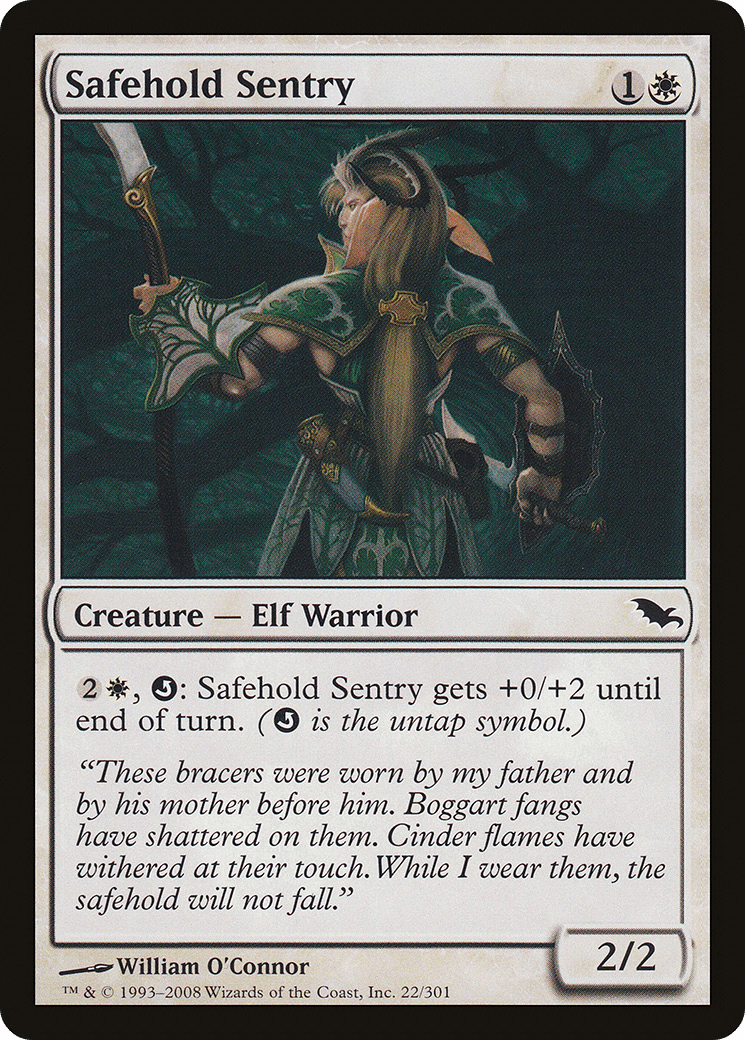 Safehold Sentry [Shadowmoor] Foil