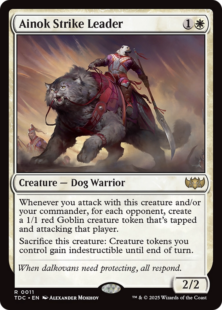 Ainok Strike Leader (011) [Commander: Tarkir: Dragonstorm]