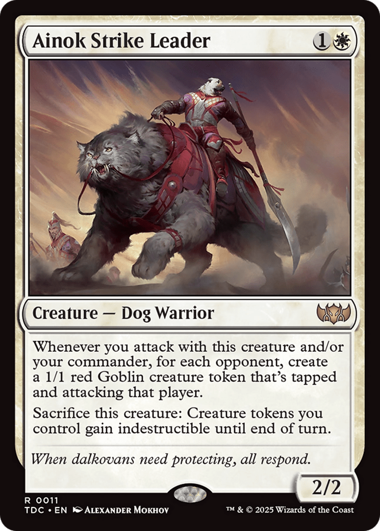 Ainok Strike Leader (011) [Commander: Tarkir: Dragonstorm]