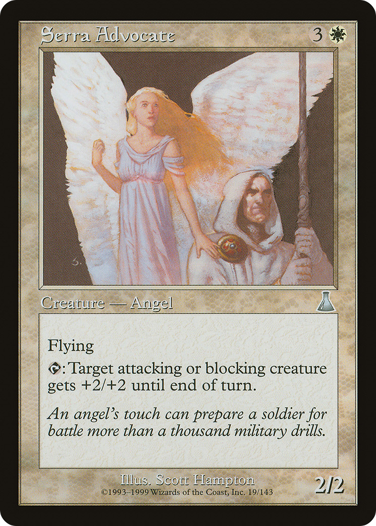 Serra Advocate [Urza's Destiny] Foil