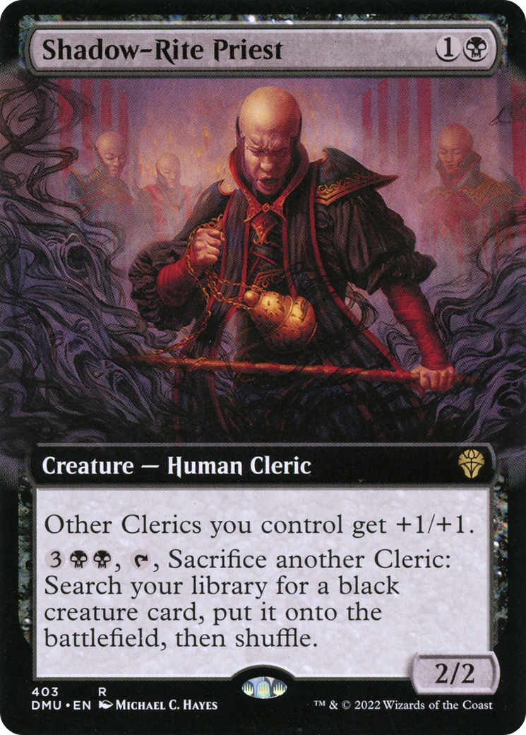 Shadow-Rite Priest (Extended Art) [Dominaria United] Foil