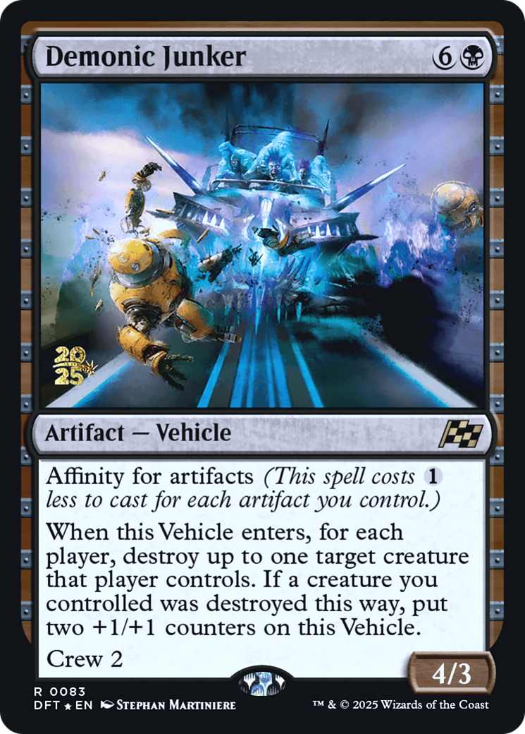 Demonic Junker (-083) [Prerelease Cards]  Foil