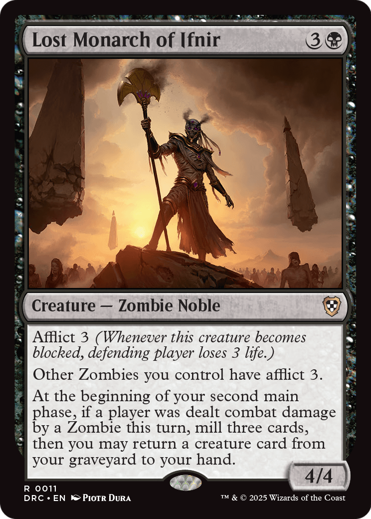 Lost Monarch of Ifnir (-011) [Commander: Aetherdrift]