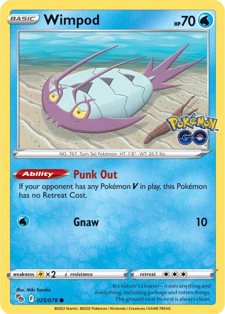 Wimpod 025/078 (Pokemon GO) 