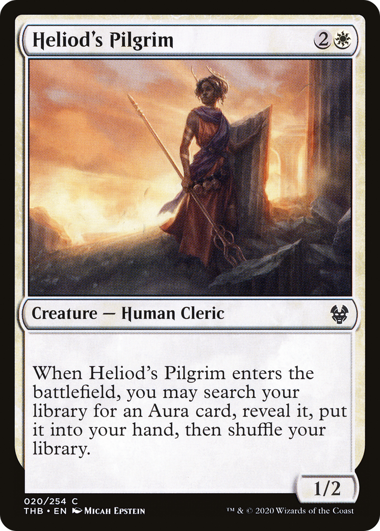 Heliod's Pilgrim [Theros Beyond Death] Foil