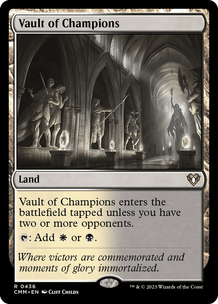 Vault of Champions [Commander Masters] Foil