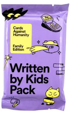 Cards Against Humanity Family Edition Written By Kids Pack