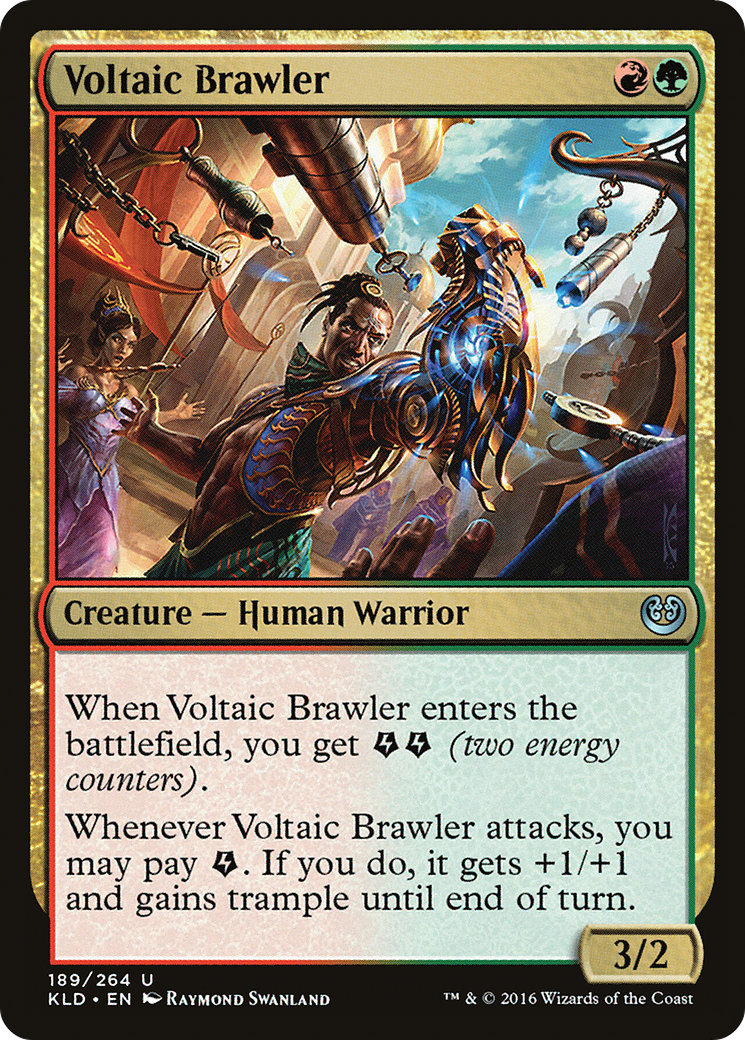 Voltaic Brawler [Kaladesh] Foil
