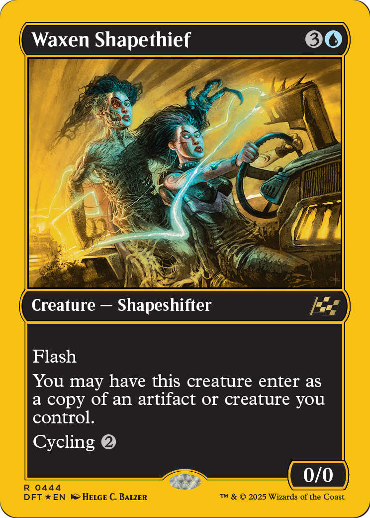 Waxen Shapethief |  Foil (444) [Aetherdrift]