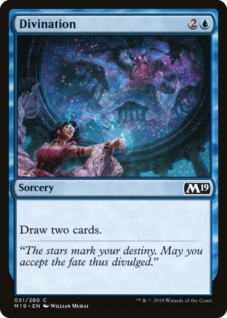Divination [Core Set 2019] Foil