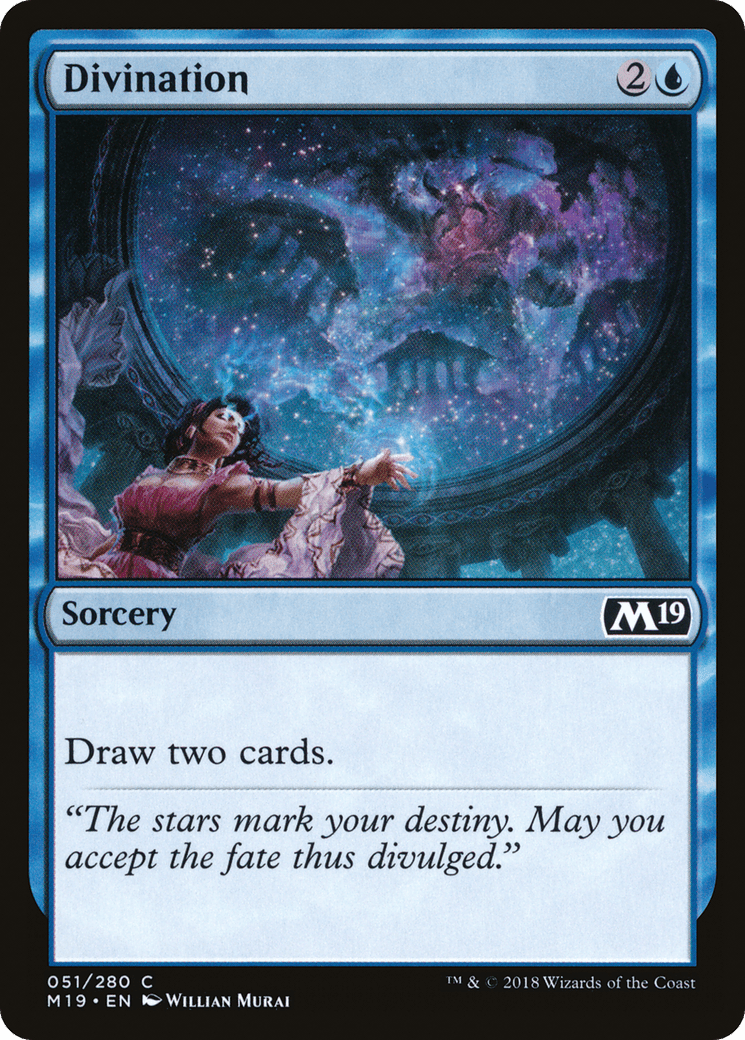 Divination [Core Set 2019] Foil