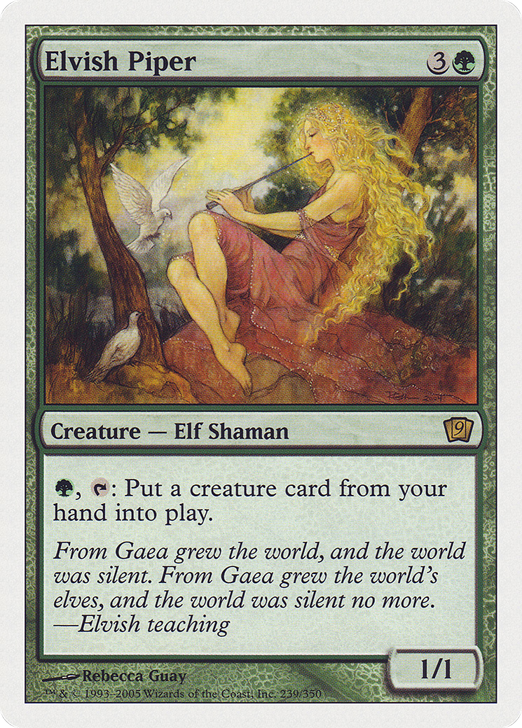 Elvish Piper [Ninth Edition] Foil