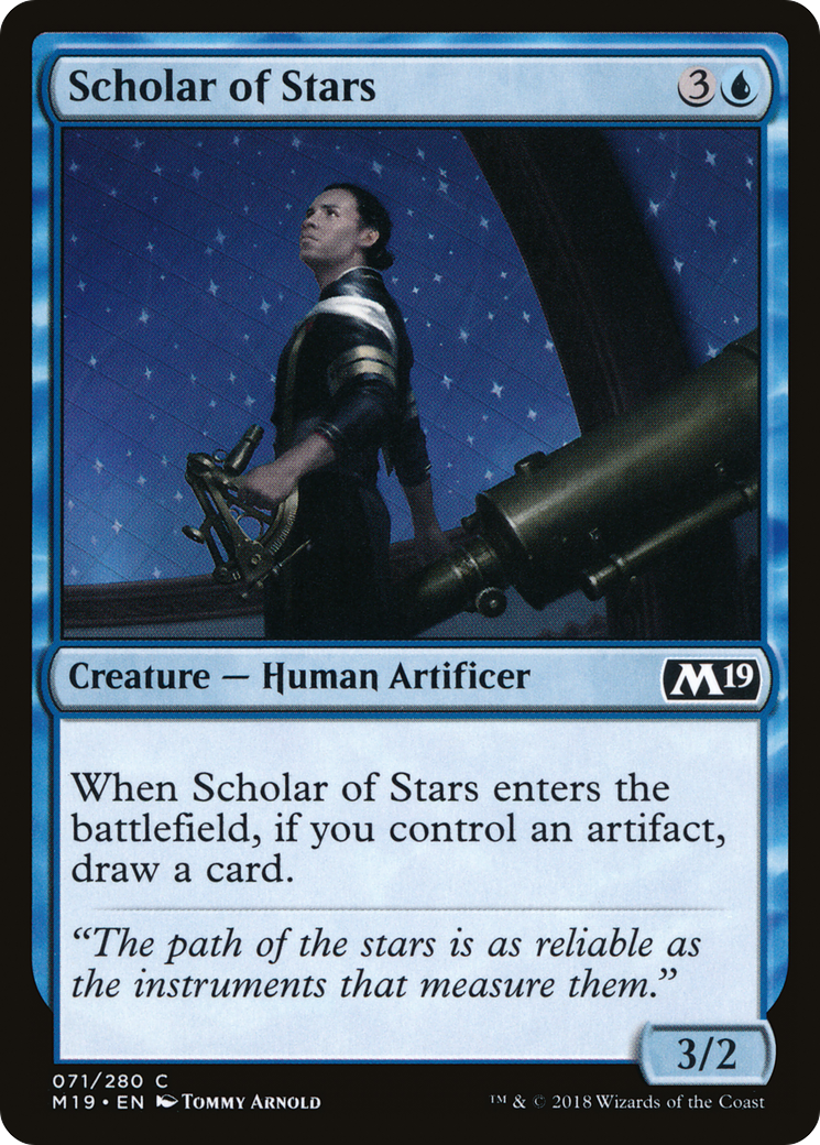 Scholar of Stars [Core Set 2019] Foil