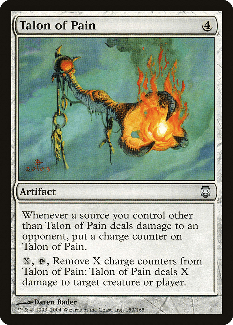 Talon of Pain [Darksteel] Foil