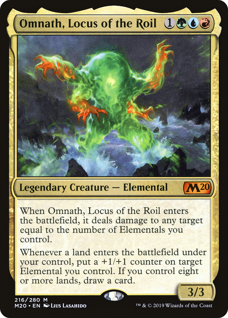 Omnath, Locus of the Roil [Core Set 2020] Foil