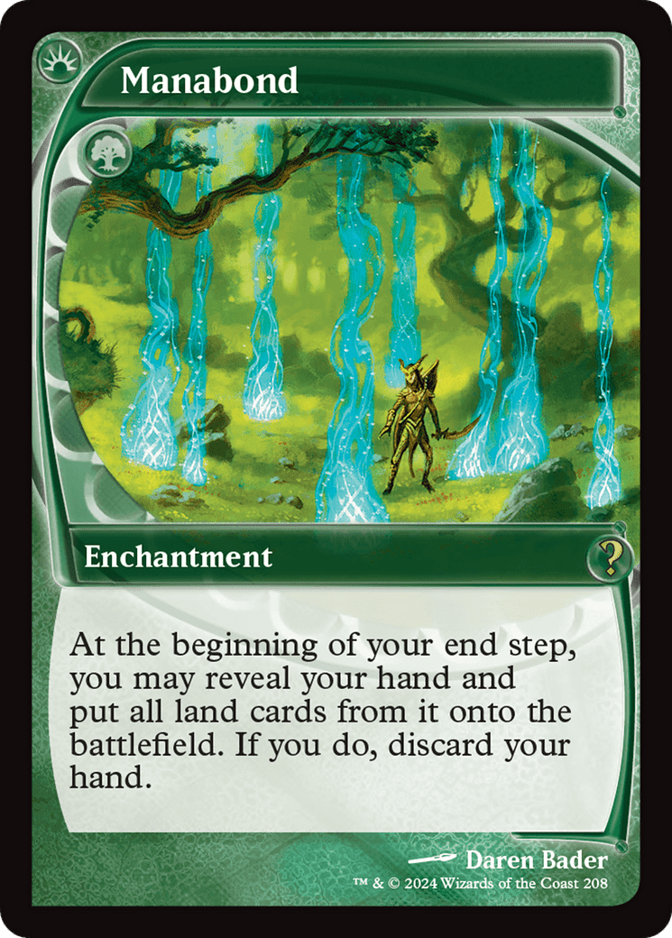 Manabond (Future Sight) [Mystery Booster 2] Foil