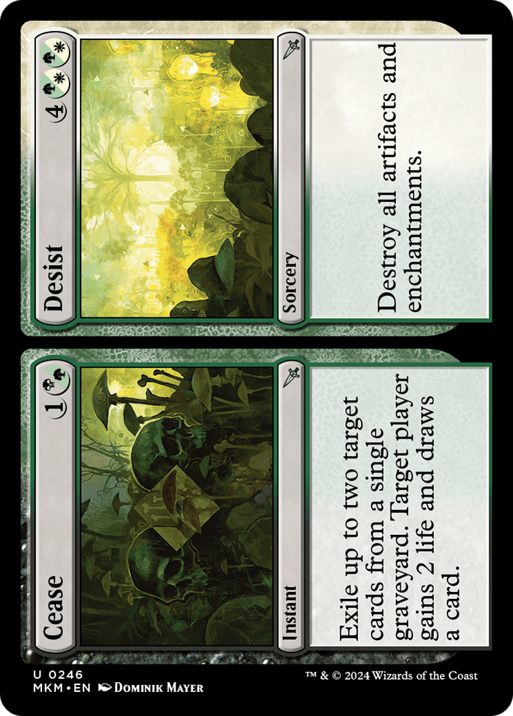 Cease // Desist [Murders at Karlov Manor] Foil