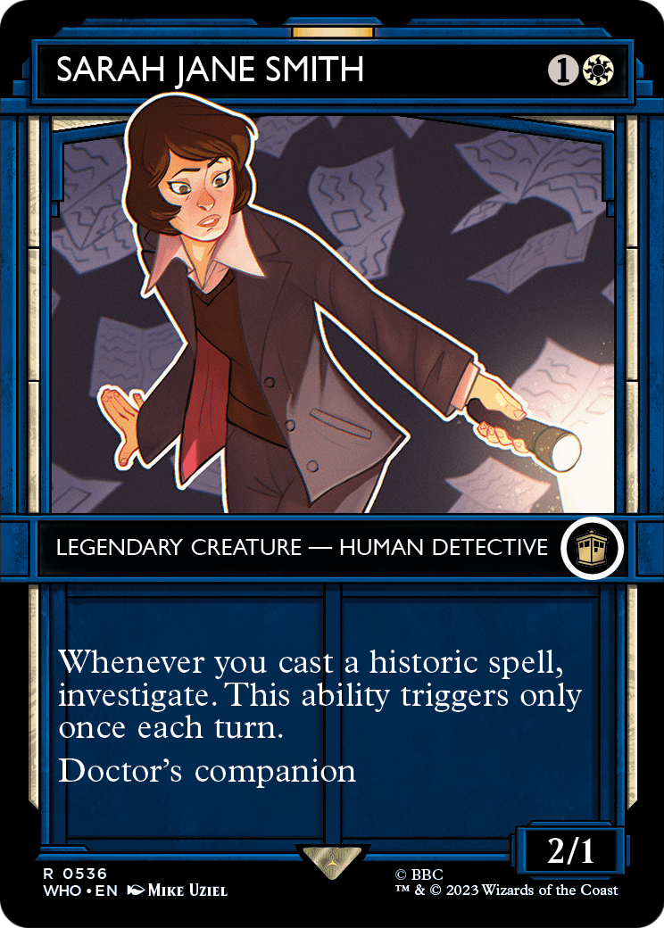Sarah Jane Smith (Showcase) [Doctor Who] Foil