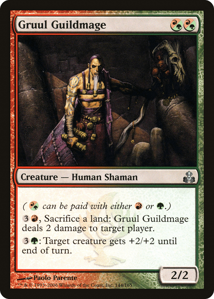 Gruul Guildmage [Guildpact] Foil