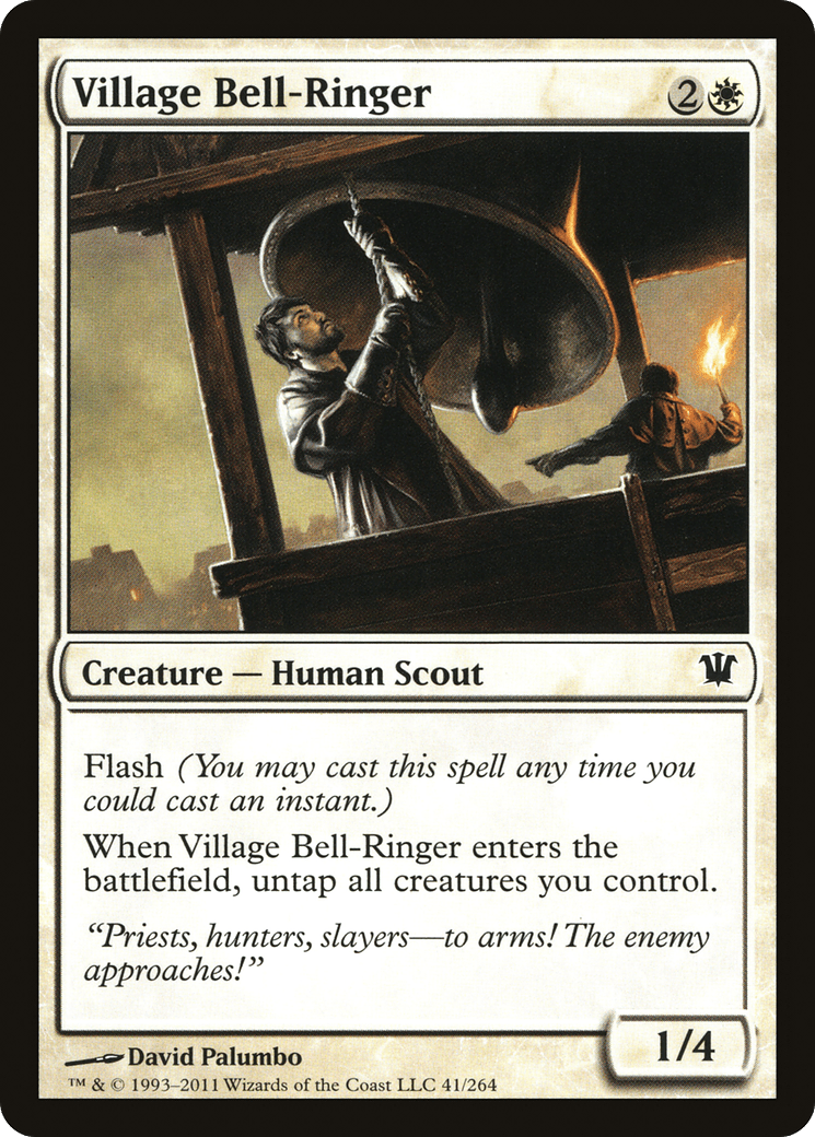 Village Bell-Ringer [Innistrad] Foil