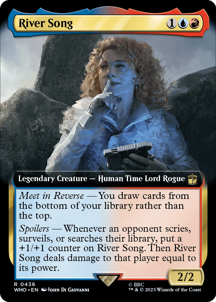 River Song (Extended Art) [Doctor Who] Foil