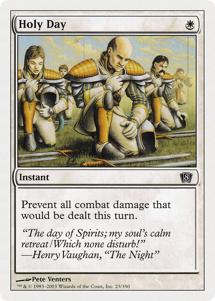 Holy Day [Eighth Edition] Foil