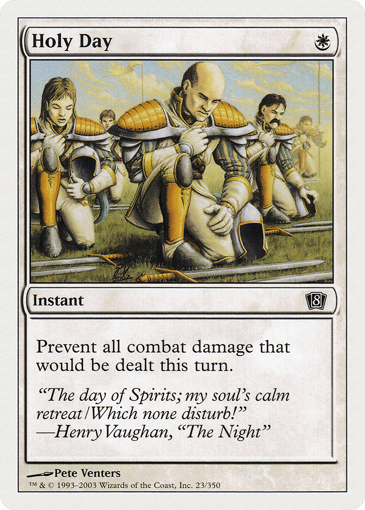 Holy Day [Eighth Edition] Foil