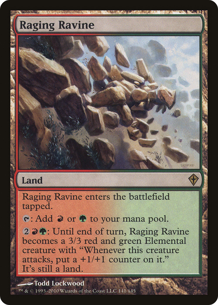 Raging Ravine [Worldwake] Foil