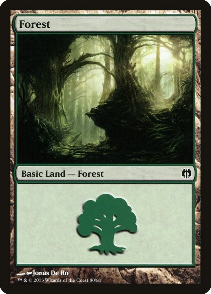 Forest 80/81 (Duel Decks: Heroes vs. Monsters) 