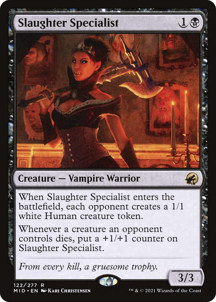 Slaughter Specialist [Innistrad: Midnight Hunt] Foil