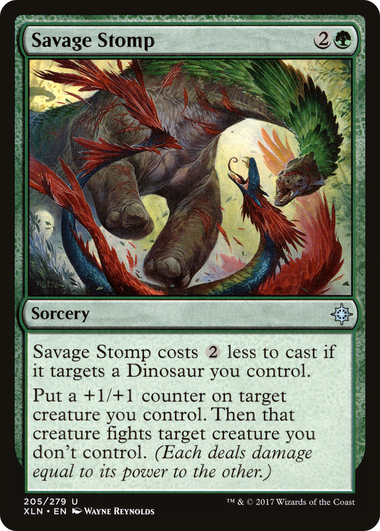 Savage Stomp [Ixalan] Foil