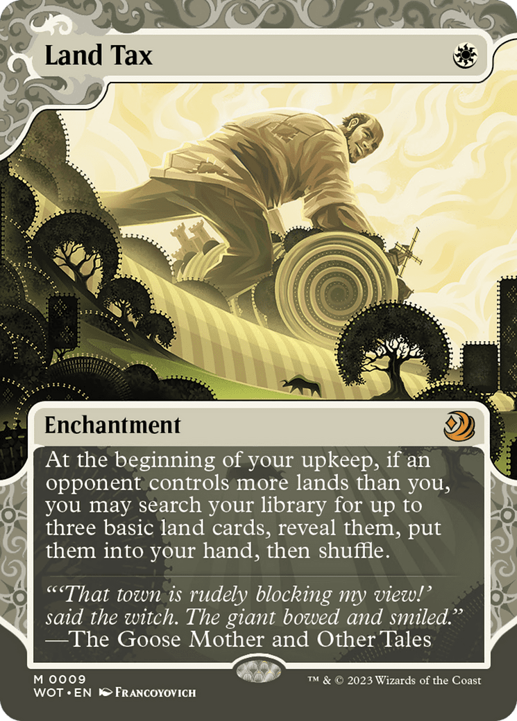 Land Tax [Wilds of Eldraine: Enchanting Tales] Foil