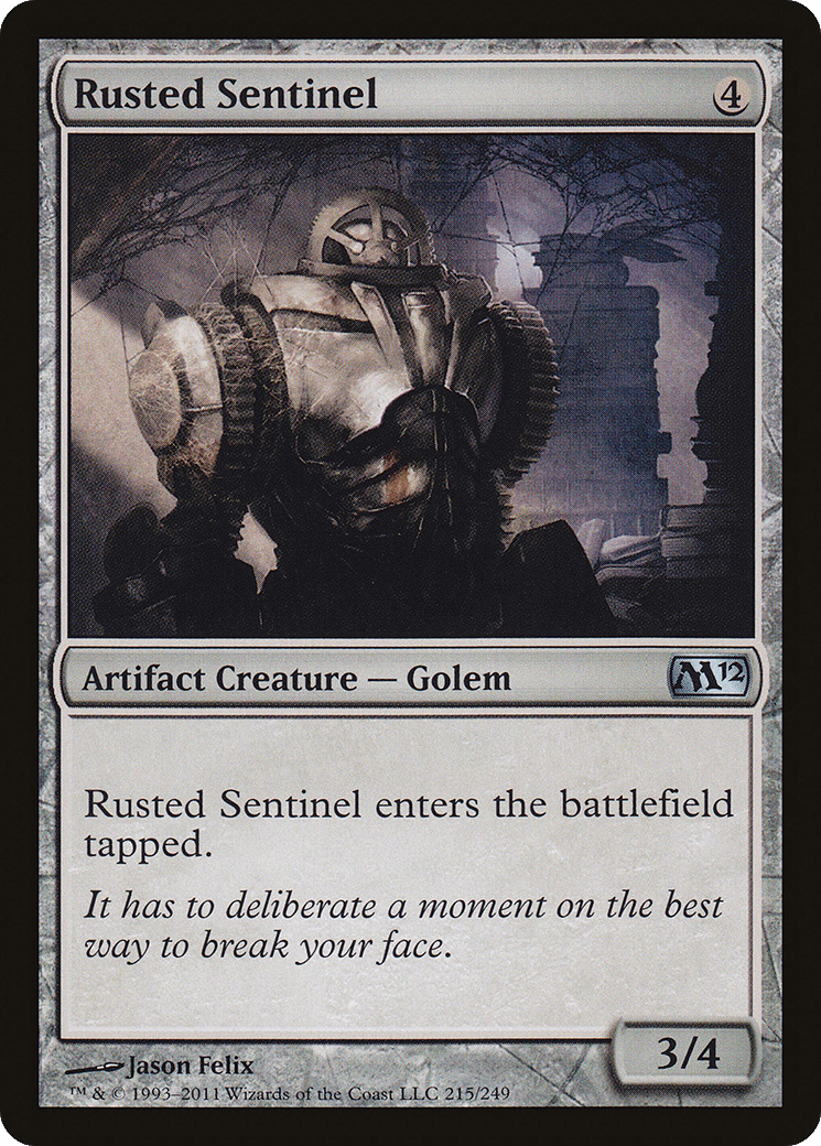 Rusted Sentinel [Magic 2012] Foil