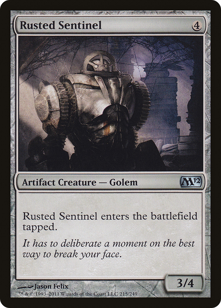 Rusted Sentinel [Magic 2012] Foil