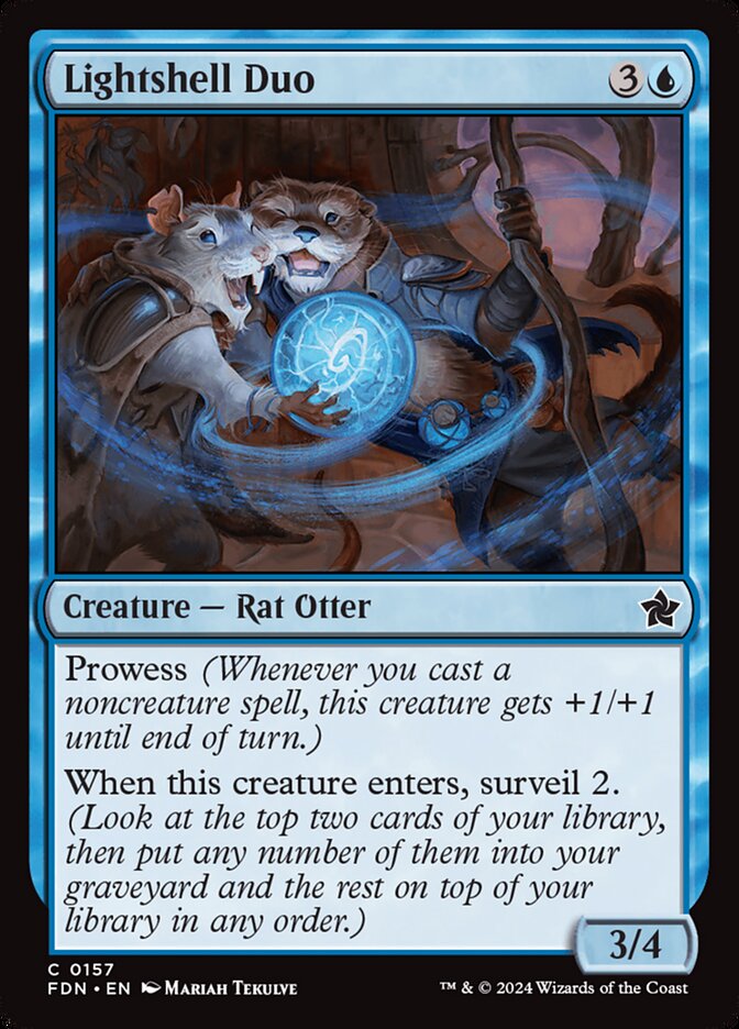 Lightshell Duo 157/291 (Foundations)  - Foil